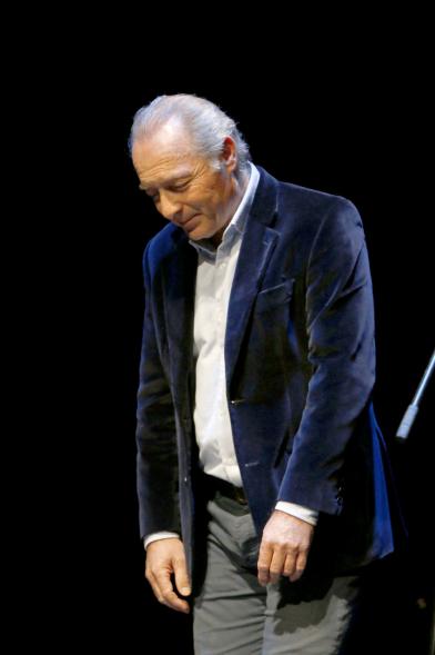 José Manuel Soto durante la actuación