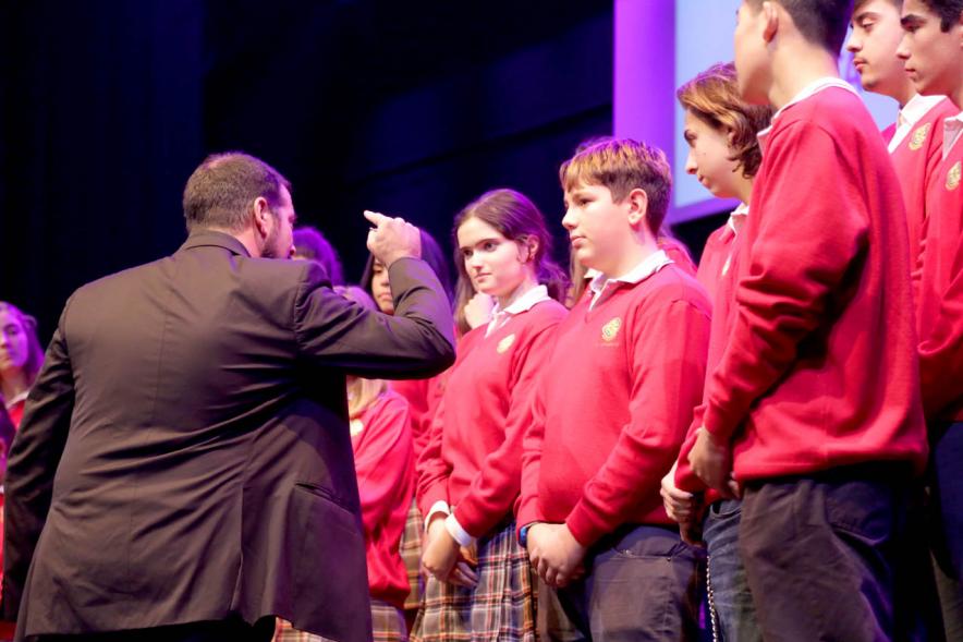 Concierto Día de la Constitución en La Esfera -  Los niños del coro. 
