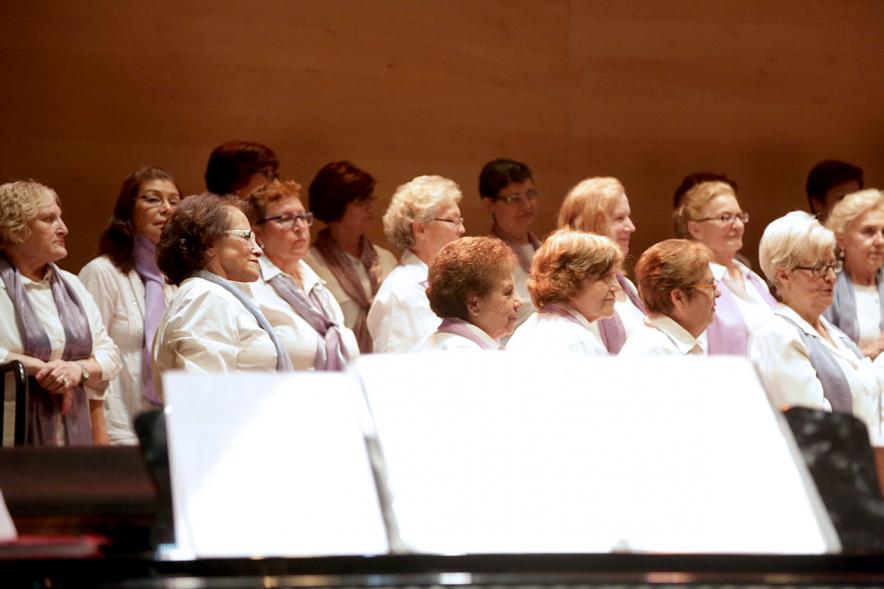 Concierto Intergeneracional en el Centro de Arte - Coral de mayores.