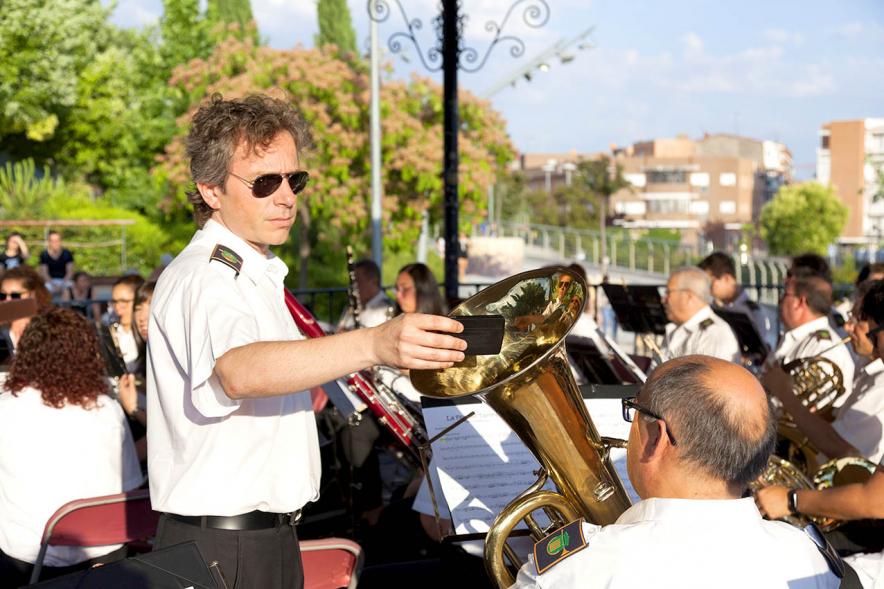 Concierto de Verano de la Banda de Música - Imagen de músicos de la banda.