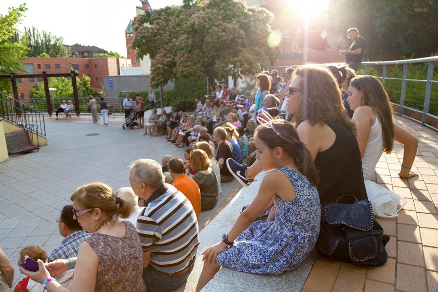 Concierto de Verano de la Banda de Música - Imagen del público asistente al evento.