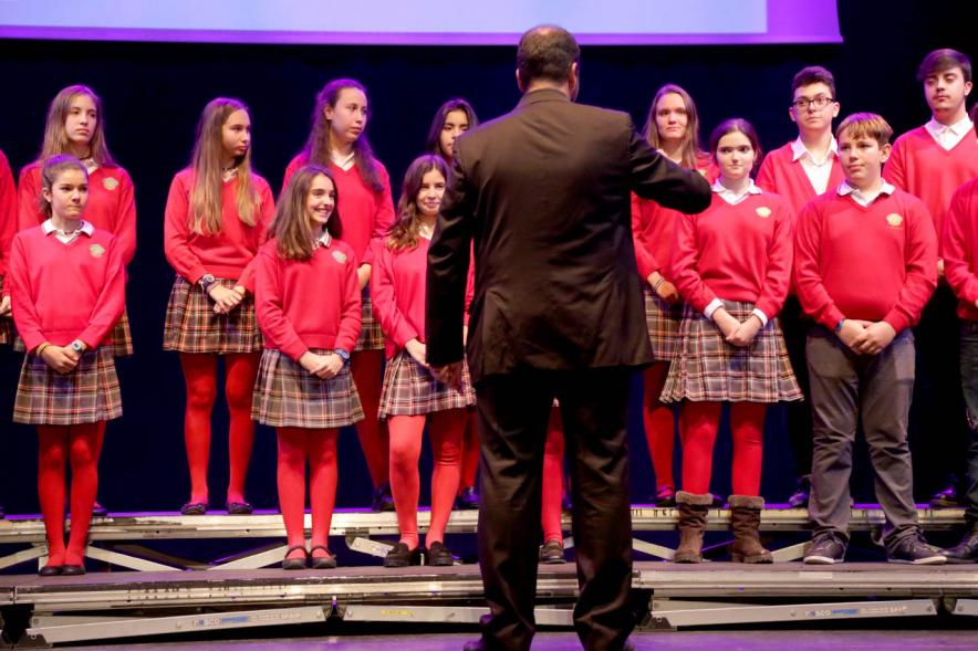 Concierto Día de la Constitución en La Esfera -  Los niños del coro.