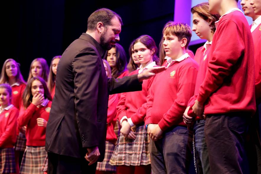 Concierto Día de la Constitución en La Esfera -   Los niños del coro.