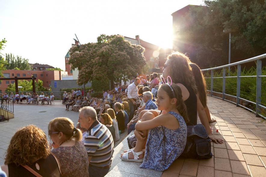Concierto de Verano de la Banda de Música - Imagen del público asistente al evento.
