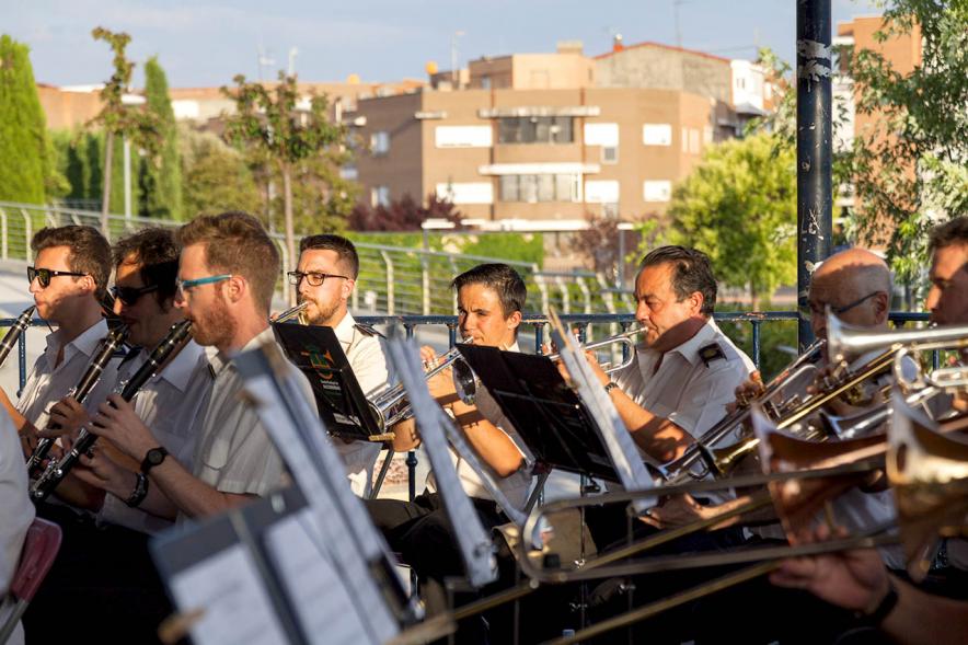Concierto de Verano de la Banda de Música - Imagen de músicos de la banda.