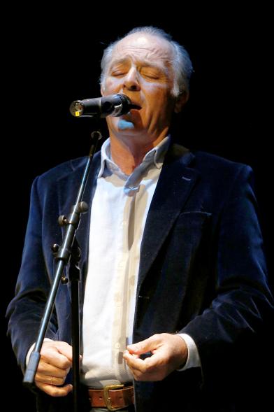 José Manuel Soto durante la actuación