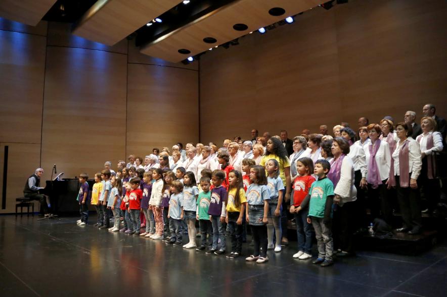 Concierto Intergeneracional 2017 - Imagen global del concierto.