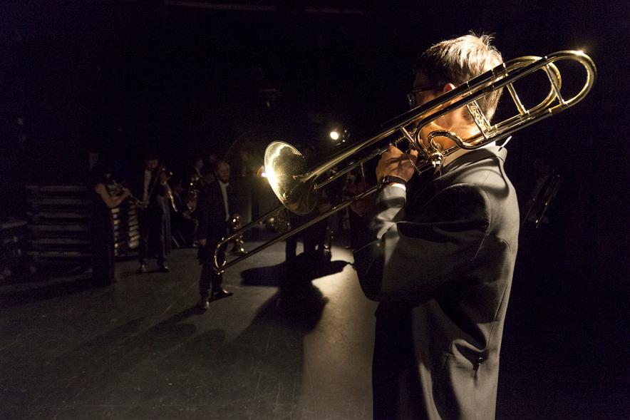 Concierto de Año Nuevo 2017 - Imagen de un momento de la actuación de la orquesta.