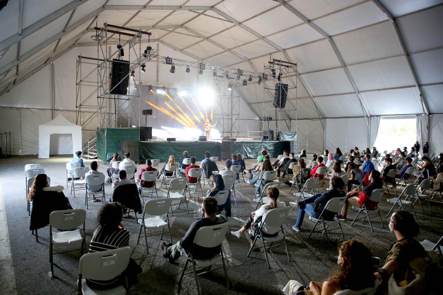 Público asistente al concierto.
