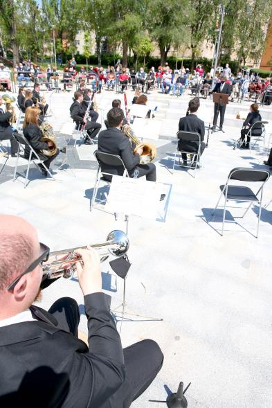Asistentes al Concierto Día de la Comunidad de Madrid - 2021