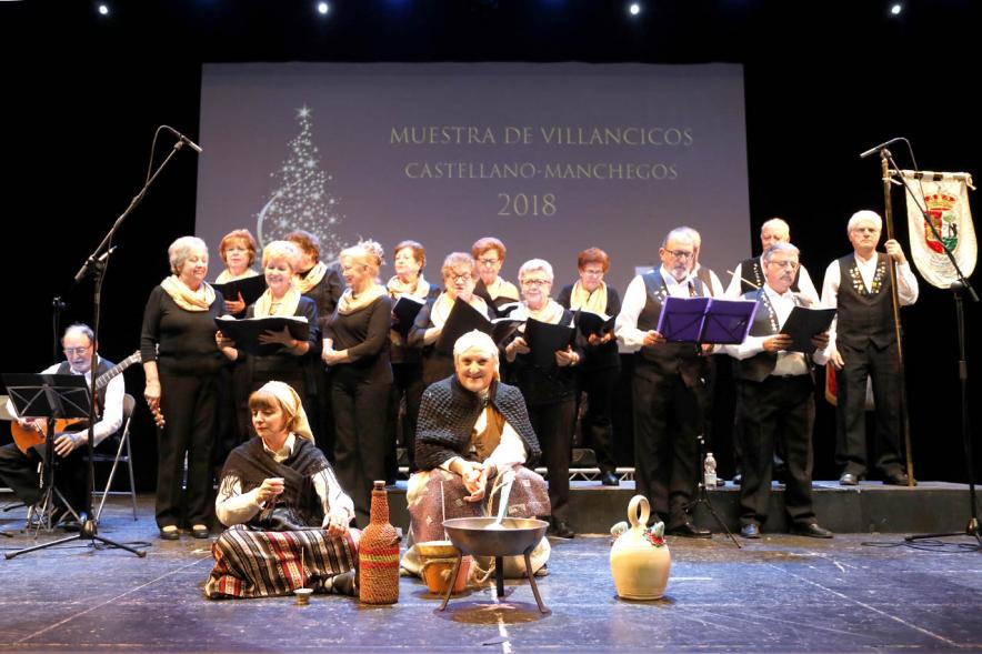 XX Muestra de Villancicos Castellano-Manchegos - Imagen de la coral en un momento de su actuación.