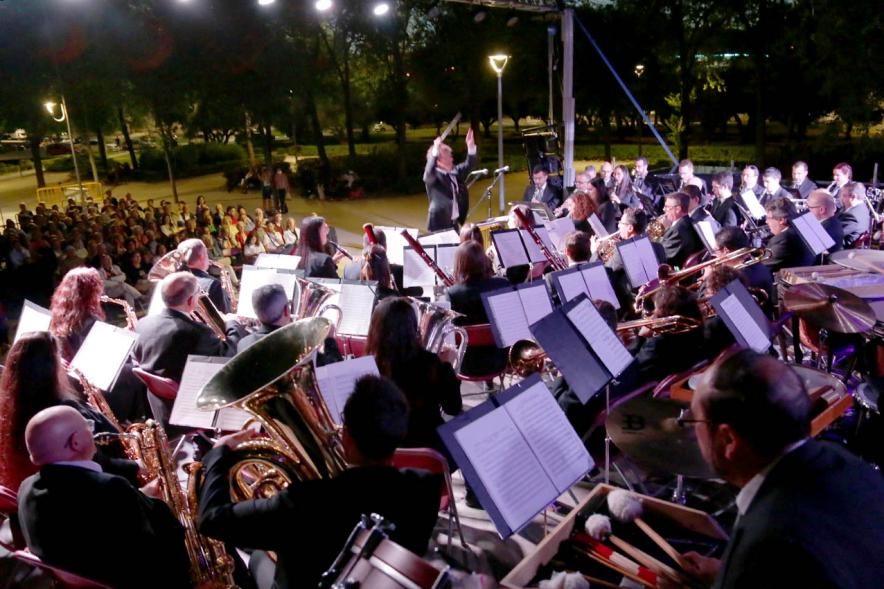Director de orquesta y músicos. Día Europeo de la Música - Concierto de Música Clásica - 2019