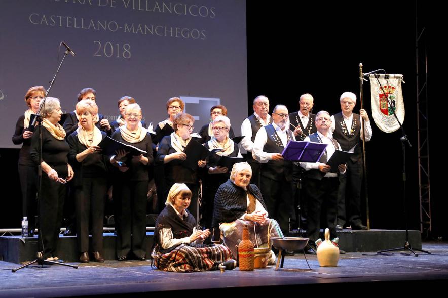 XX Muestra de Villancicos Castellano-Manchegos - Imagen de la coral en un momento de su actuación.