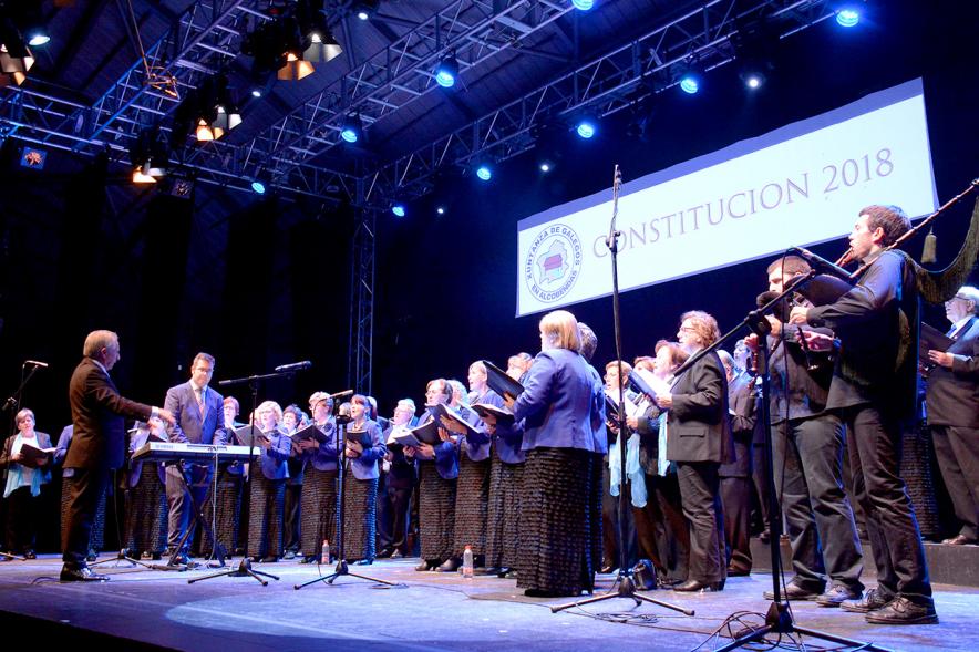 Concierto de la Constitución Coral Polifónica de Chantada y Xuntanza