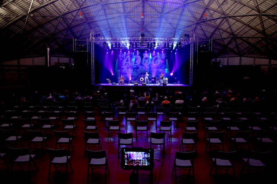 Vista general del concierto. Grupo ADUO. 