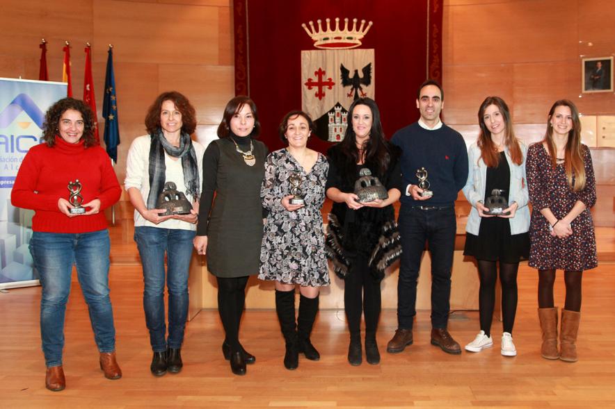 Entrega de Premios de los Escaparates 2016 - Imagen de los escaparatistas premiados.