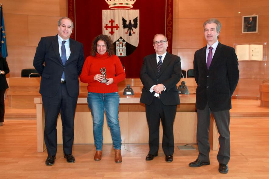 Entrega de Premios de los Escaparates 2016 - Imagen de una de las premiadas.