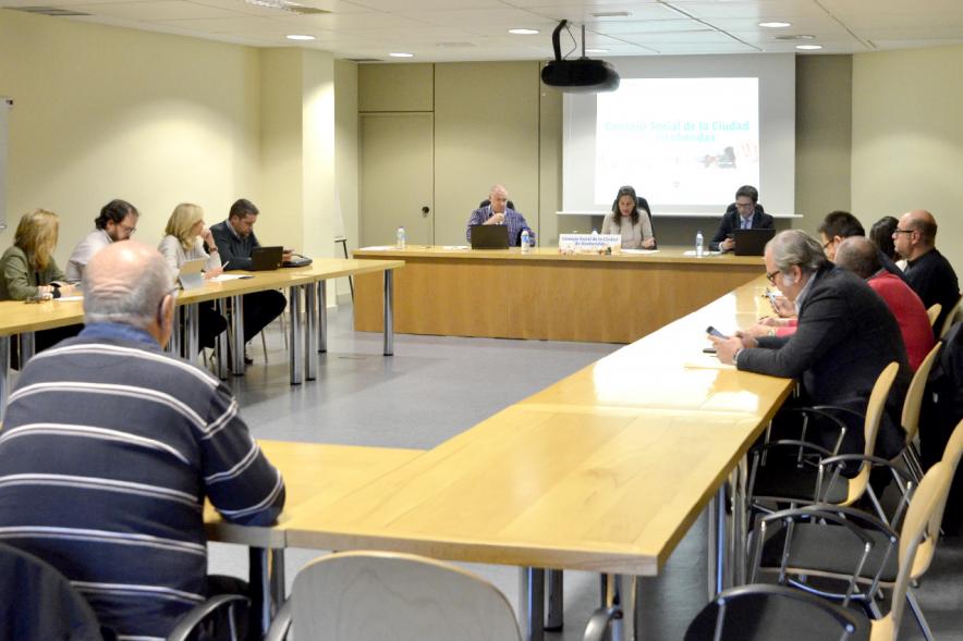 Reunión del Consejo Social de la Ciudad 01/12/17 - Imagen  de un momento de la reunión.
