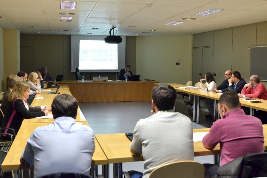 Reunión del Consejo Social de la Ciudad 01/12/17 - Imagen  de un momento de la reunión.