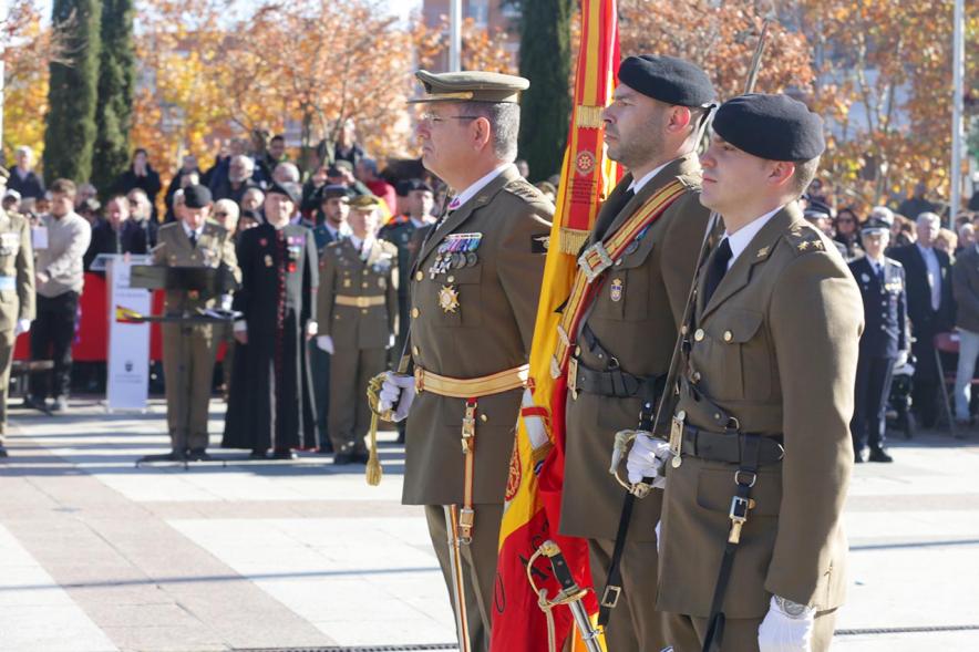Guardia de la bandera para la jura popular