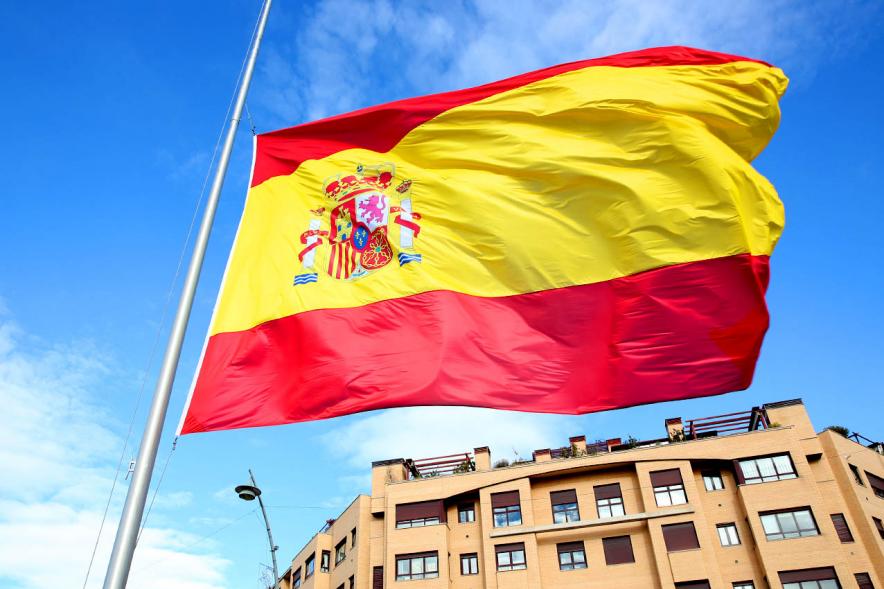 Bandera ondeando