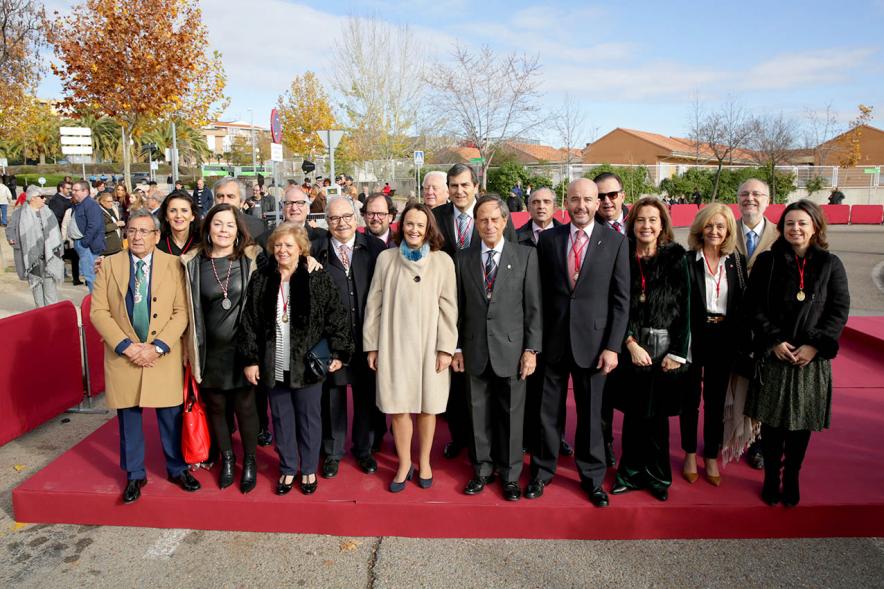 Asistentes en alfombra roja