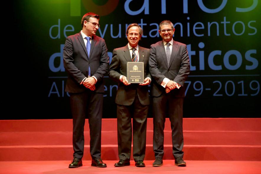 Personalidades en escenario
