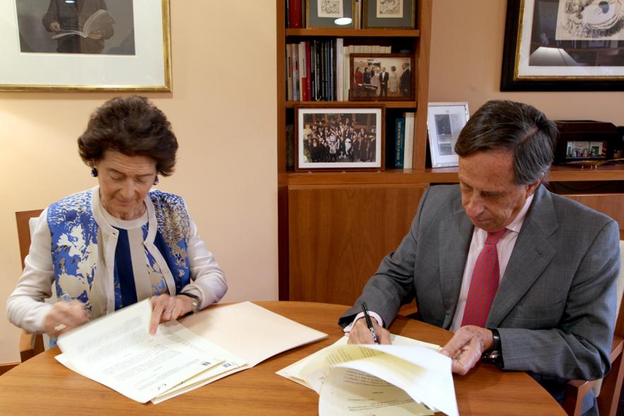Momento de la firma