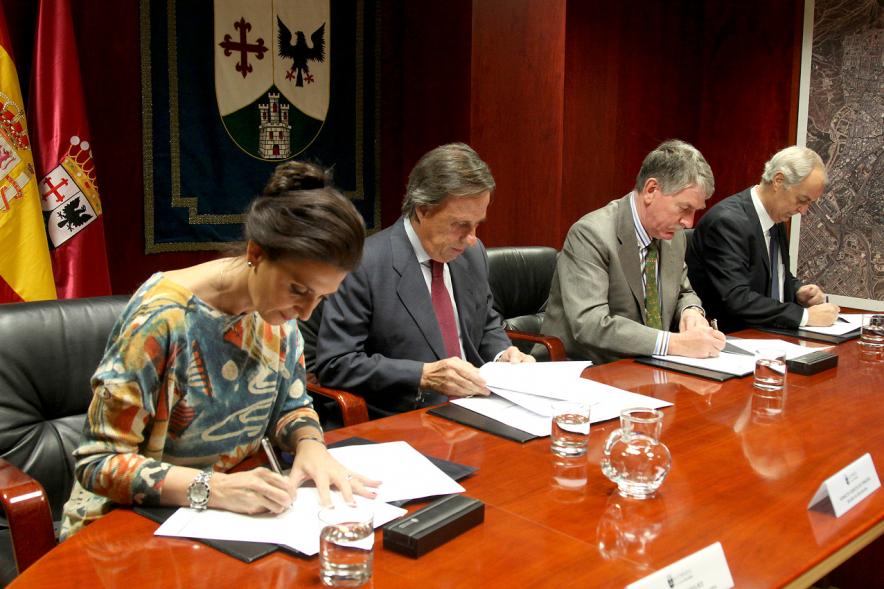Momento de la firma