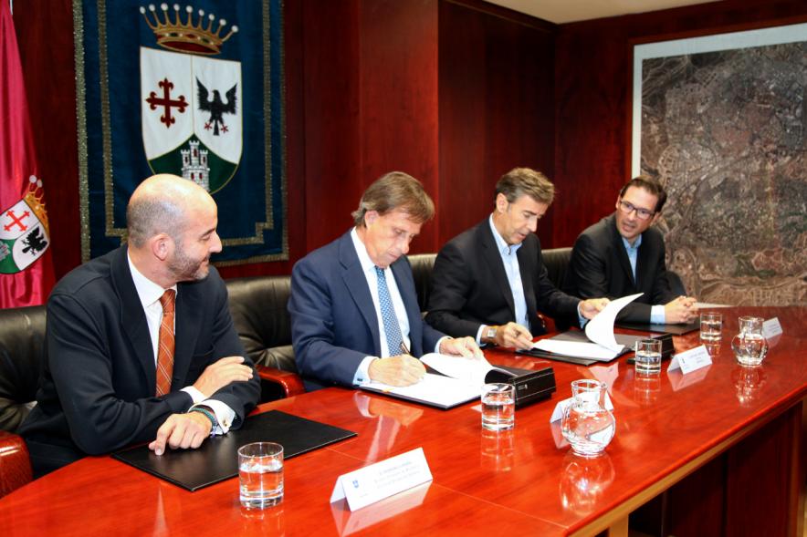 Momento de la firma