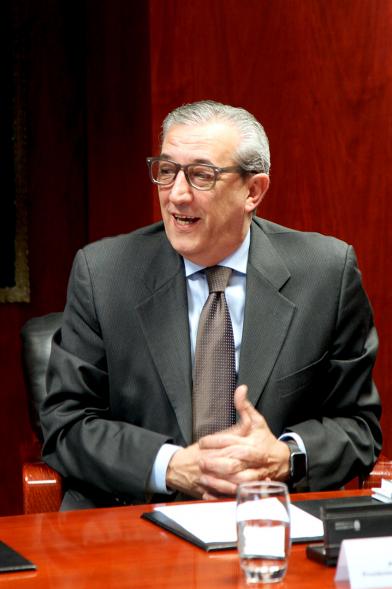 Representante de la cámara de comercio Italiana