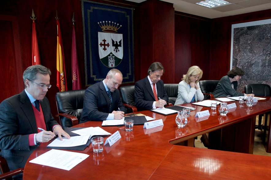 Momento de la firma