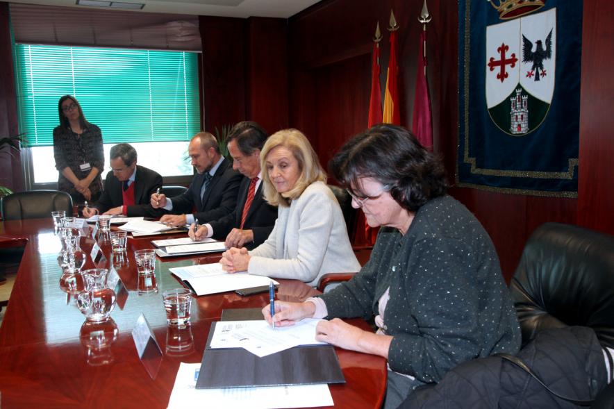 Momento de la firma