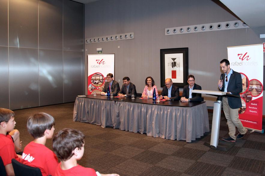 Momento de un discurso durante el evento