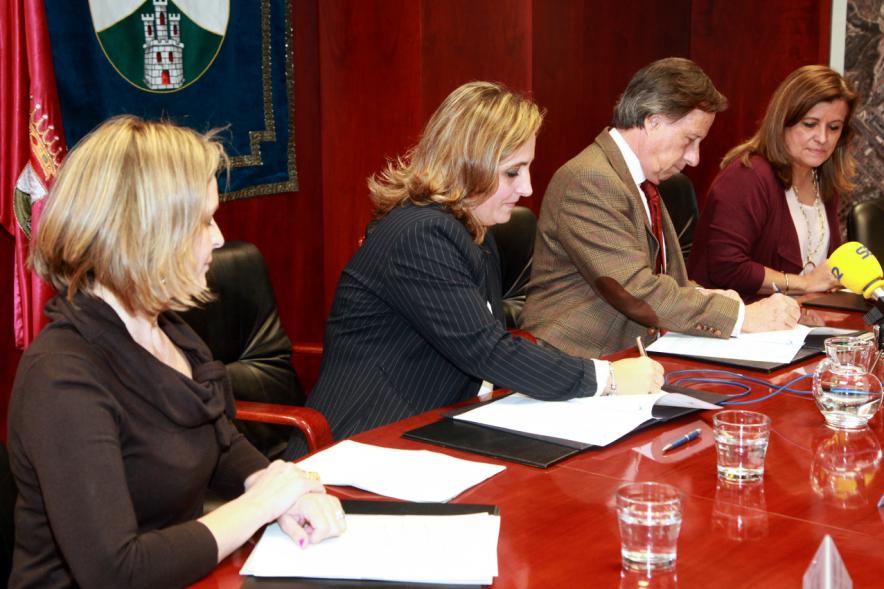 Momento de la firma
