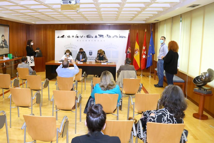 Evento visto desde detrás del público