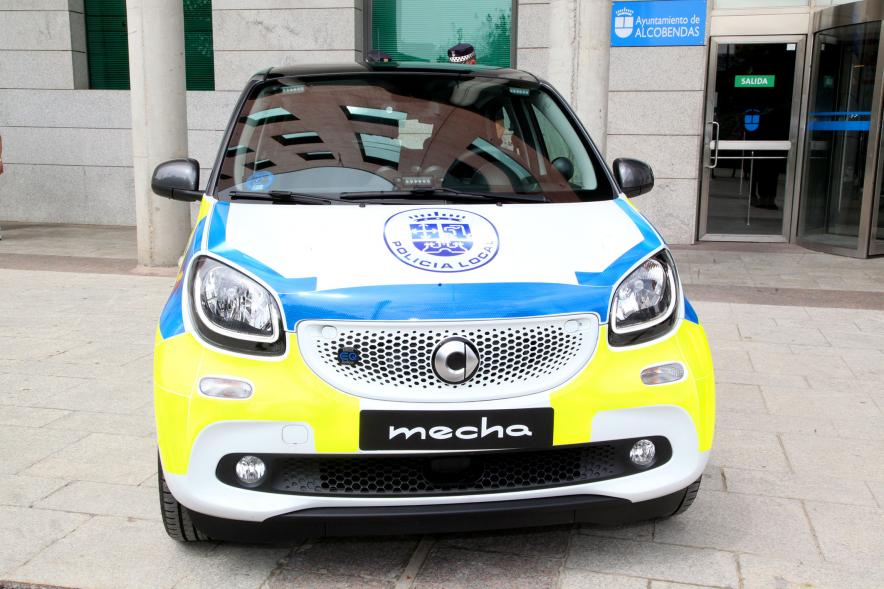 Presentacion del coche Mecha en el acto Firma de Convenio Ayuntamiento - Motor Mecha – 2020