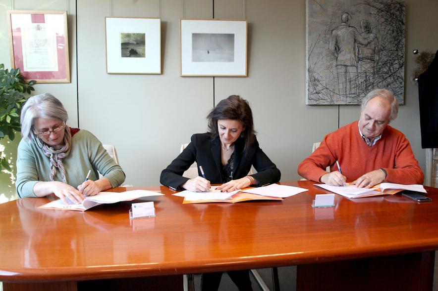 Momento de la firma