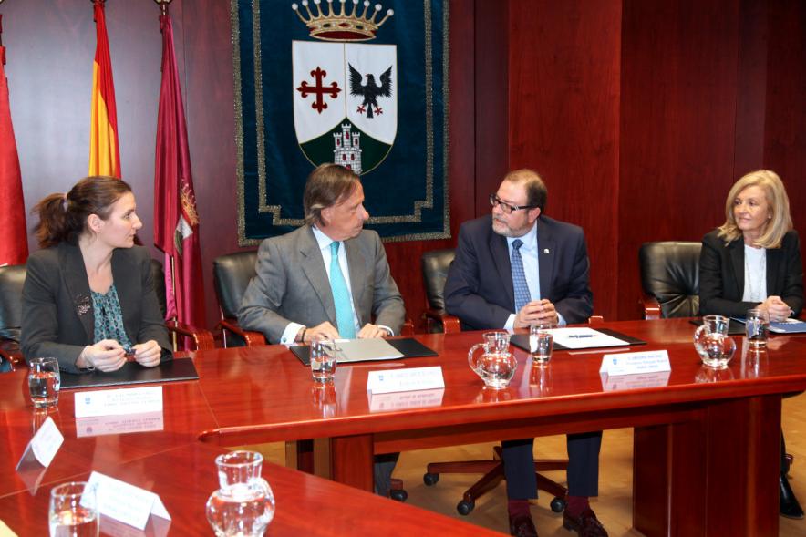 Detalle máximos representantes de las partes