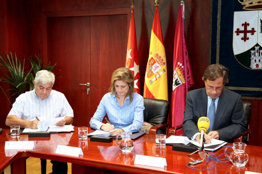 Momento de la firma