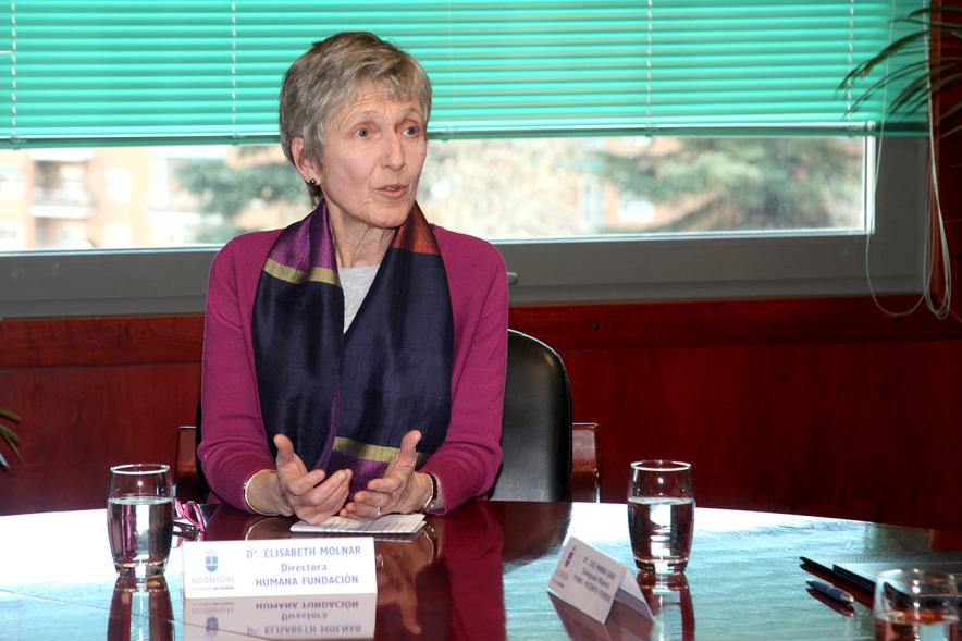 Representante de Manos unidas