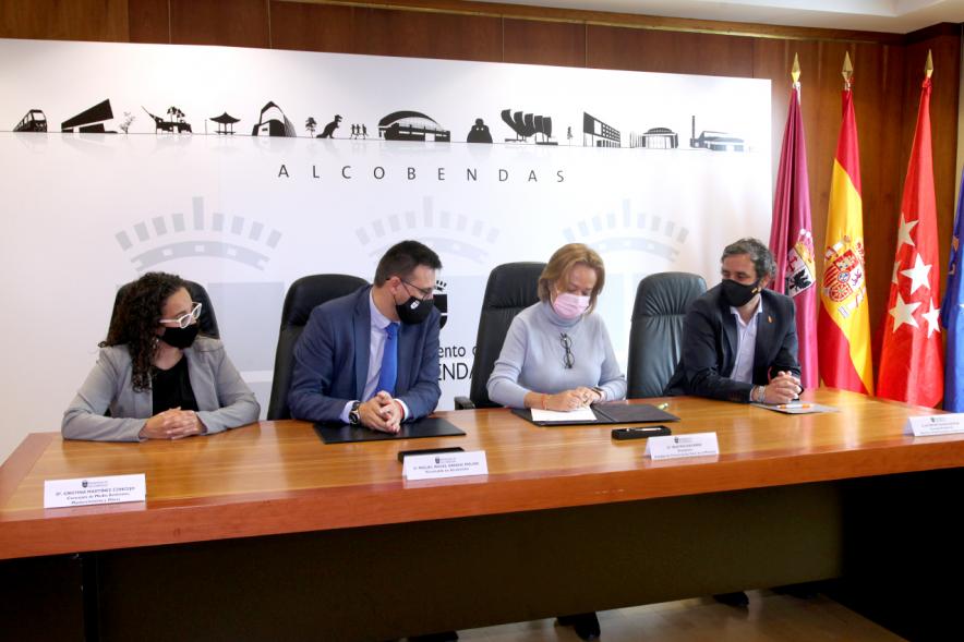 Momento de la firma