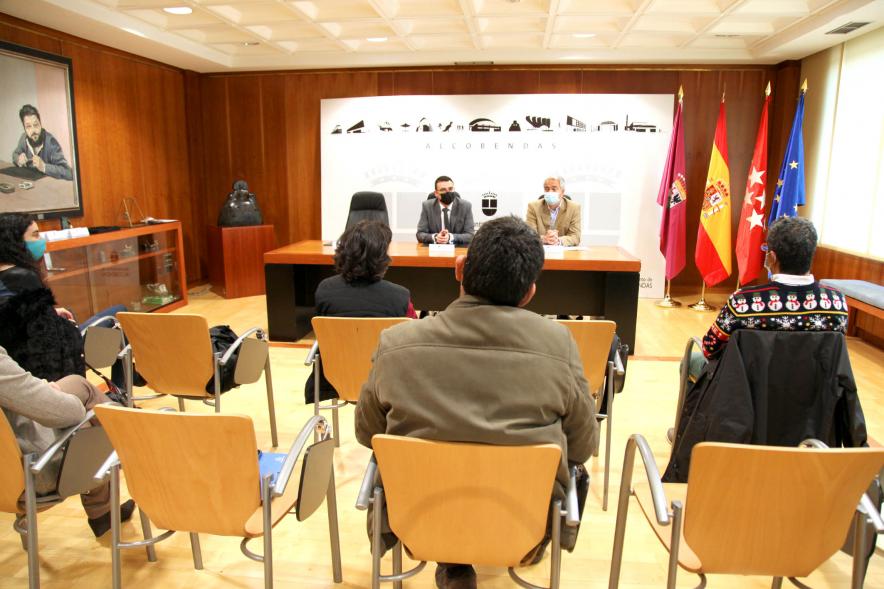 Evento visto desde detrás del público