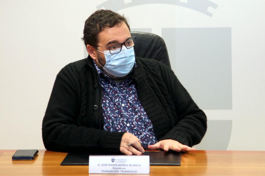 Representante de una de las empresas firmantes