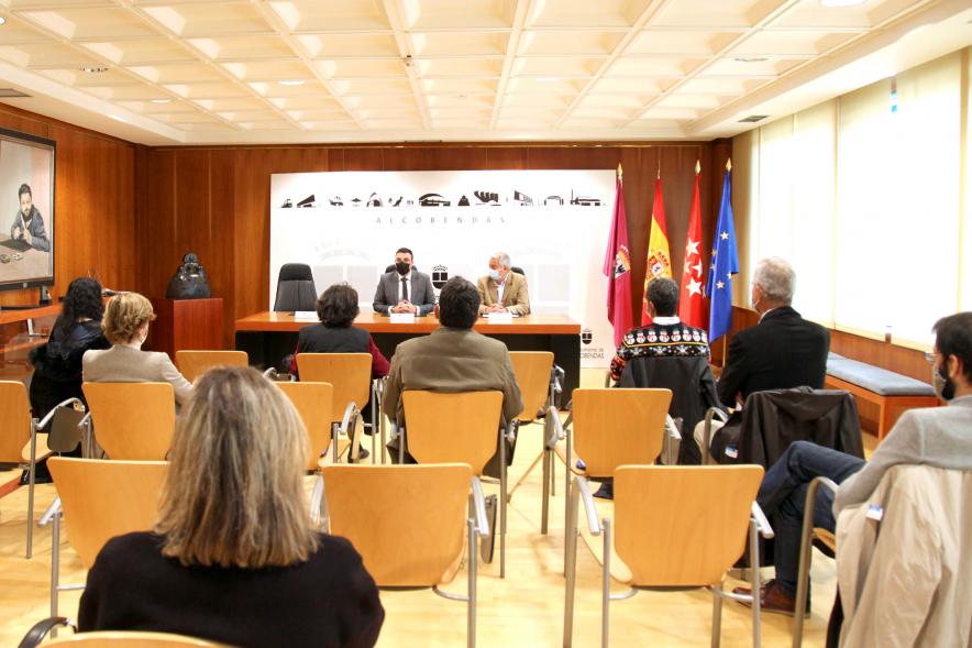 Evento visto desde detrás del público