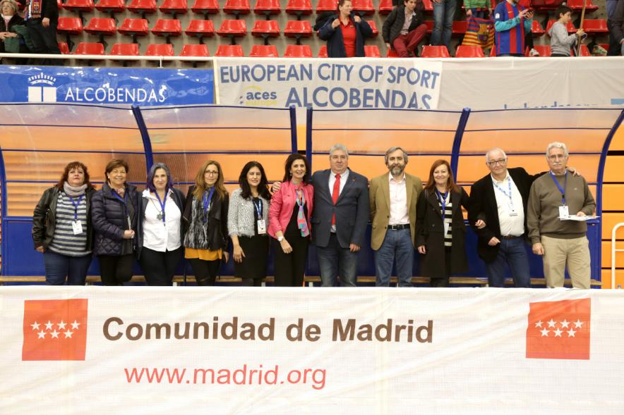 74ª Copa del Rey de Hockey Patines 2017 - Posado de las autoridades.