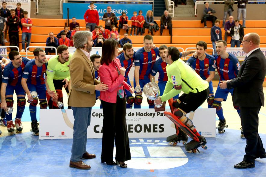 74ª Copa del Rey de Hockey Patines 2017 - Entrega de premios.