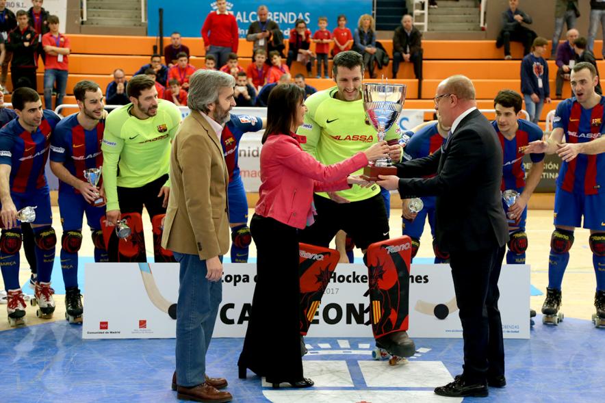 74ª Copa del Rey de Hockey Patines 2017 - Entrega de premios.