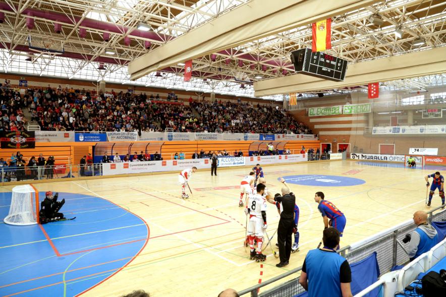 74ª Copa del Rey de Hockey Patines 2017 - Vista general del pabellón.