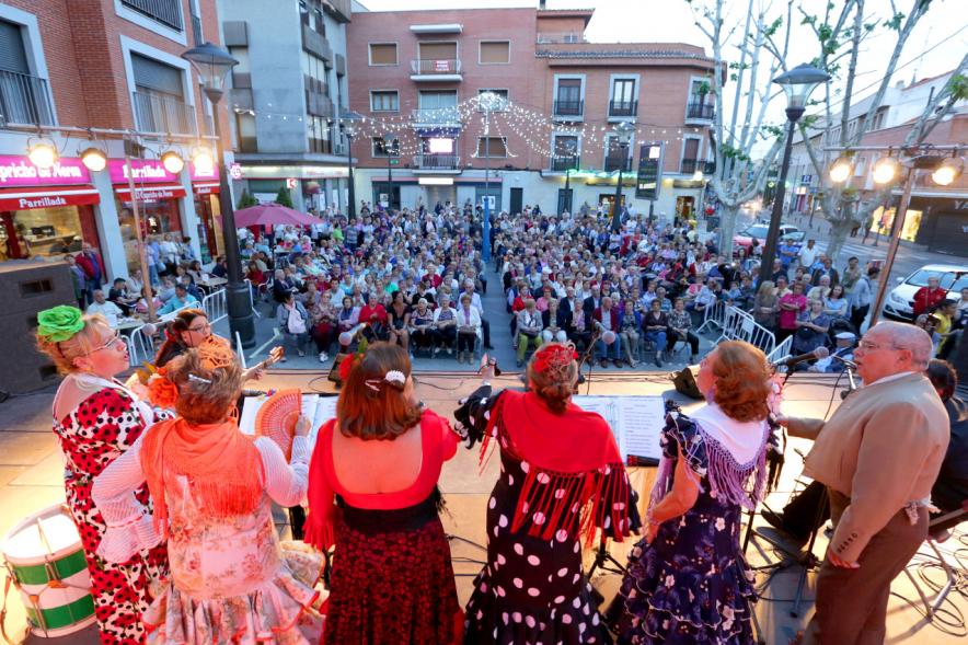 Escenario visto desde atrás